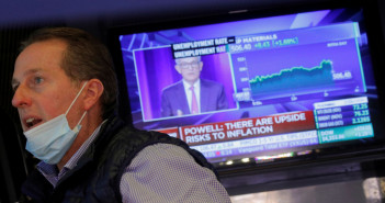 Stocks edge up as US inflation data dims policy risk, oil jumps