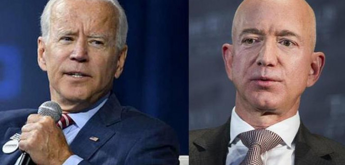 Jeff Bezos clashes with Biden administration again over inflation