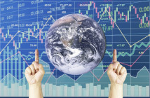 Good,Sign,For,Global,Economics,With,Two,Fingers,Up,On