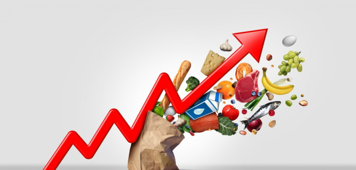 Rising,Food,Cost,And,Grocery,Prices,Surging,Costs,Of,Supermarket