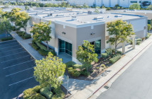 Aerial,View,Of,Industrial,Commerce,Office,Buildings.
