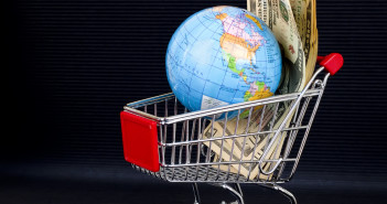 Money,globe,And,Shopping,Cart
