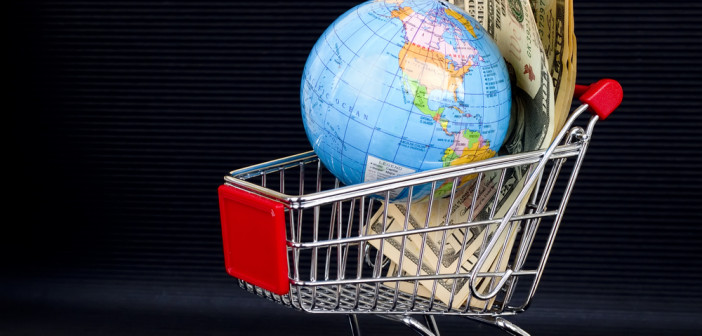 Money,globe,And,Shopping,Cart