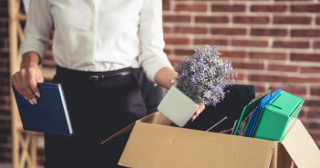 Getting,Fired.,Cropped,Image,Of,Beautiful,Young,Business,Woman,In