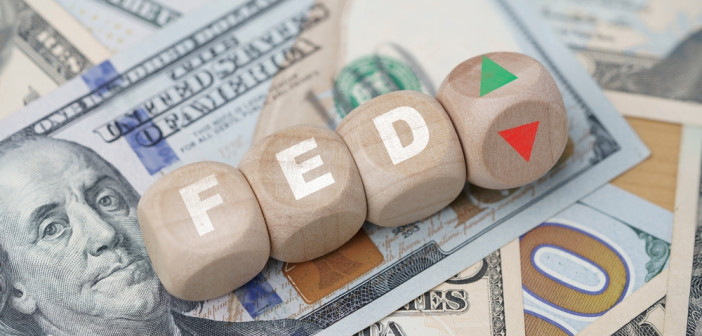 Fed,Wording,With,Up,And,Down,Arrow,On,Usd,Dollar