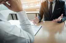 Business,-,Young,Man,Explaining,About,His,Profile,To,Business