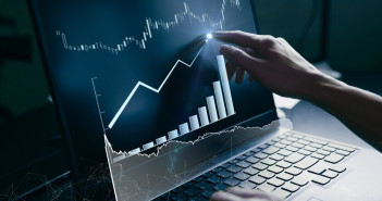 Increasing,Diagram,Of,Inflation,Rate,On,Virtual,Screen,Laptop.,Inflation