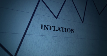 Illustration,Of,Inflation,On,A,Dark,Blue,Background