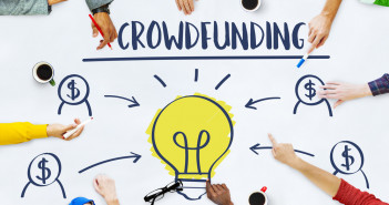 Crowdfunding,Money,Business,Bulb,Graphic,Concept