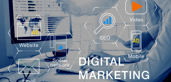 Concept,Of,Digital,Marketing,Media,(website,Ad,,Email,,Social,Network,