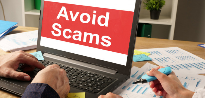 Avoid,Scams,Is,Shown,On,The,Conceptual,Business,Photo