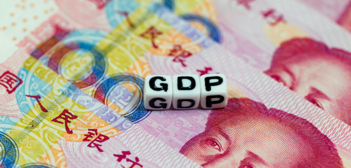 White,Cube,Blocks,With,The,Text,,Gdp,,On,Chinese,Currency