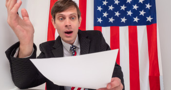 American,Dissatisfied,With,Bureaucracy.,He,Is,Surprised,To,See,A