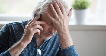 Frustrated,Older,Mature,Retired,Man,Feeling,Upset,Desperate,Talking,On