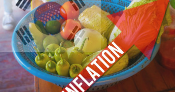 Concept,Of,Korea,Inflation,,Economic,Crisis,And,Currency,Devaluation.basket,Contains