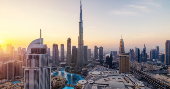 Panoramic,Dubai,Skyline,With,Full,Downtown,,Business,Bay,,And,Dubai