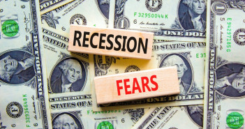 Recession,Fears,Symbol.,Concept,Words,Recession,Fears,On,Wooden,Blocks